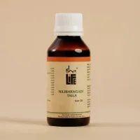 Масло для роста волос Нилибрингади тайла, 100 мл, Иша Лайф; Nilibhrngadi Taila, Hair Oil, 100 ml, Isha Life